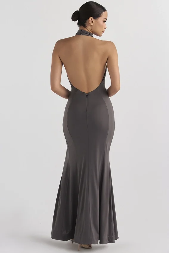 Juliette Shadow Halter Gown Juliette Shadow Halter Gown