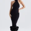 Juniper Black Peplum Midi Dress Juniper Black Peplum Midi Dress