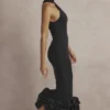 Juniper Black Peplum Midi Dress Juniper Black Peplum Midi Dress