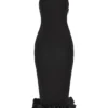 Juniper Black Peplum Midi Dress Juniper Black Peplum Midi Dress