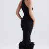 Juniper Black Peplum Midi Dress Juniper Black Peplum Midi Dress