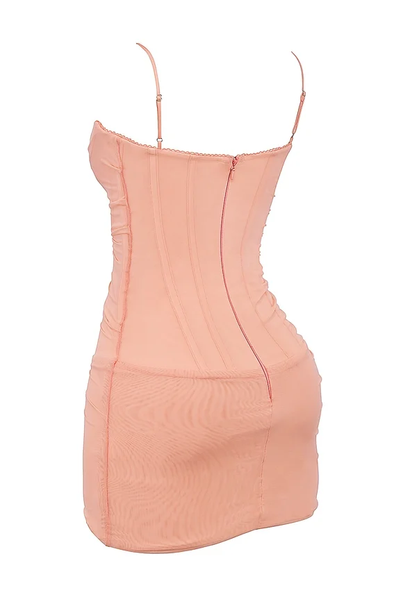 Juno Sorbet Corset Mini Dress Juno Sorbet Corset Mini Dress