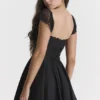 Kaia Black A-Line Mini Dress Kaia Black A-Line Mini Dress
