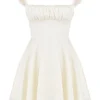 Kaia Ivory A-Line Mini Dress Kaia Ivory A-Line Mini Dress