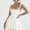 Kaia Ivory A-Line Mini Dress Kaia Ivory A-Line Mini Dress