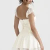 Kaia Ivory A-Line Mini Dress Kaia Ivory A-Line Mini Dress