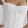 Kaia White Cotton Mini Dress Kaia White Cotton Mini Dress
