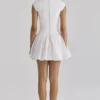 Kaia White Cotton Mini Dress Kaia White Cotton Mini Dress