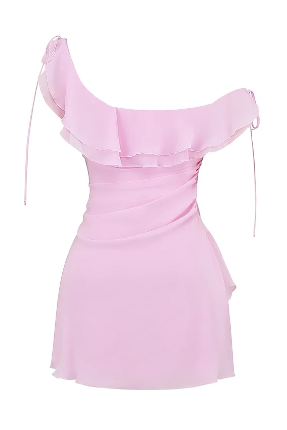 Kalena Cotton Candy Off Shoulder Mini Dress Kalena Cotton Candy Off Shoulder Mini Dress