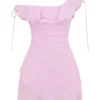 Kalena Cotton Candy Off Shoulder Mini Dress Kalena Cotton Candy Off Shoulder Mini Dress