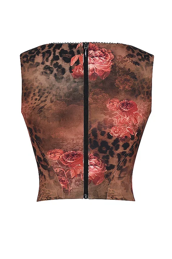 Kalina Floral Printed Corset Kalina Floral Printed Corset