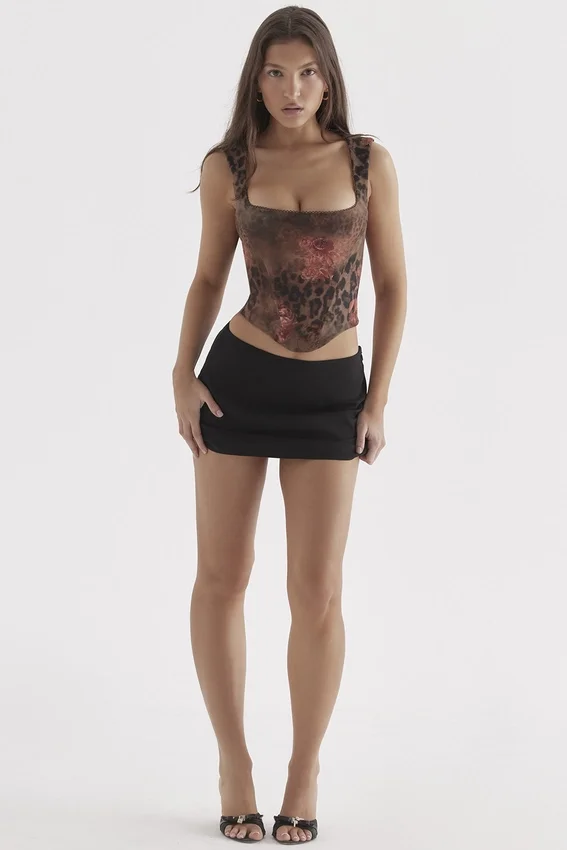 Kalina Floral Printed Corset Kalina Floral Printed Corset