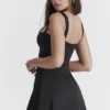 Kara Black Mini Dress
