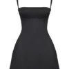 Kara Black Mini Dress