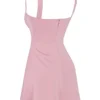 Kara Pink Quartz Mini Dress Kara Pink Quartz Mini Dress