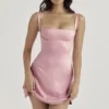 Kara Pink Quartz Mini Dress Kara Pink Quartz Mini Dress