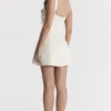 Kara Vintage Cream Mini Dress Kara Vintage Cream Mini Dress