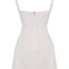 Kara Vintage Cream Mini Dress Kara Vintage Cream Mini Dress