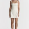 Kara Vintage Cream Mini Dress Kara Vintage Cream Mini Dress