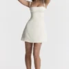 Kara Vintage Cream Mini Dress Kara Vintage Cream Mini Dress