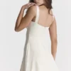 Kara Vintage Cream Mini Dress Kara Vintage Cream Mini Dress