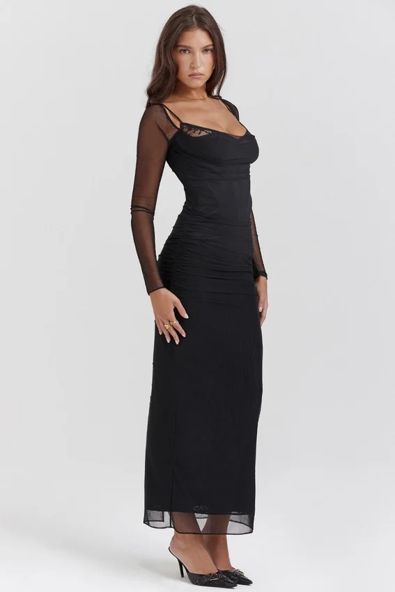 Katarina Black Maxi Dress Katarina Black Maxi Dress