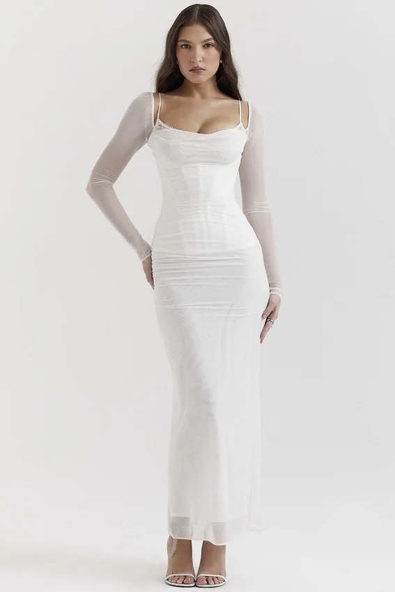 Katarina White Maxi Dress Katarina White Maxi Dress
