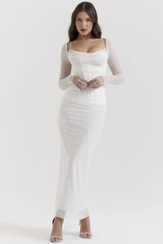 Katarina White Maxi Dress Katarina White Maxi Dress
