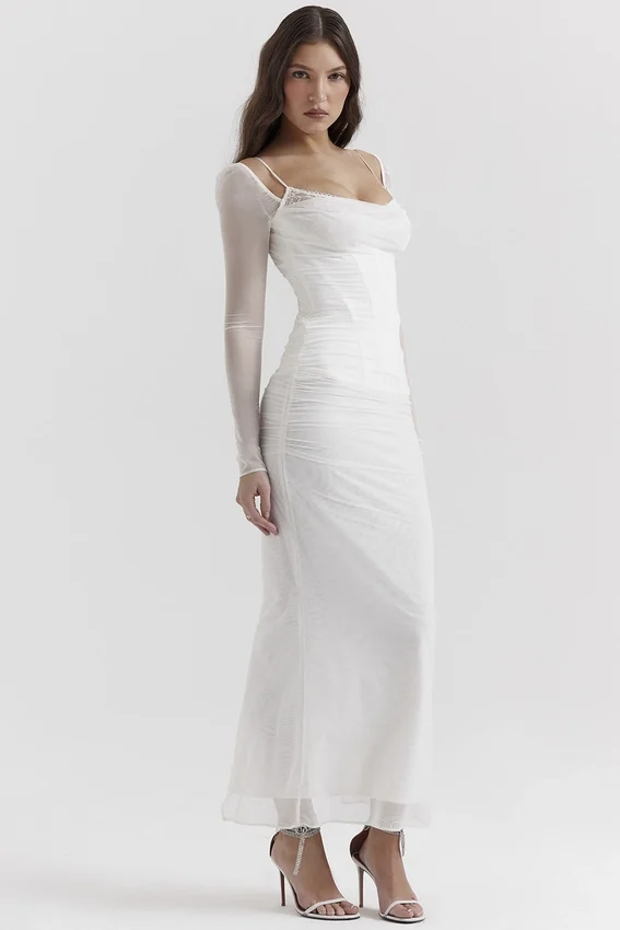 Katarina White Maxi Dress Katarina White Maxi Dress
