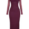 Katarina Wine Maxi Dress Katarina Wine Maxi Dress