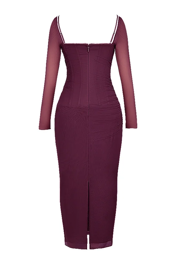 Katarina Wine Maxi Dress Katarina Wine Maxi Dress