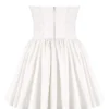 Katherine White Strapless Corset Mini Dress Katherine White Strapless Corset Mini Dress
