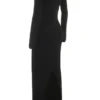 Keeya Black Knit Maxi Dress Keeya Black Knit Maxi Dress