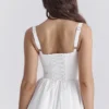 Kelly White Corset Midi Sundress Kelly White Corset Midi Sundress