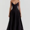 Lady Black Strapless Midi Dress Lady Black Strapless Midi Dress