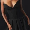 Lady Black Strapless Midi Dress Lady Black Strapless Midi Dress