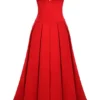 Lady Scarlet Strapless Midi Dress Lady Scarlet Strapless Midi Dress