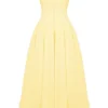 Lady Sunshine Strapless Tulle Midi Dress Lady Sunshine Strapless Tulle Midi Dress