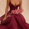 Lady Wine Strapless Midi Dress Lady Wine Strapless Midi Dress