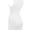 Laguna White Stretch Knit Mini Dress Laguna White Stretch Knit Mini Dress