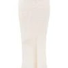 Lana Vintage Cream Cotton Broderie Anglais Maxi Skirt Lana Vintage Cream Cotton Broderie Anglais Maxi Skirt