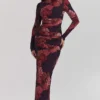 Lanetta Romantic Floral Maxi Dress Lanetta Romantic Floral Maxi Dress