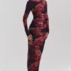 Lanetta Romantic Floral Maxi Dress Lanetta Romantic Floral Maxi Dress