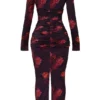 Lanetta Romantic Floral Maxi Dress Lanetta Romantic Floral Maxi Dress