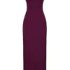 Lani Merlot Corset Maxi Dress Lani Merlot Corset Maxi Dress