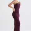 Lani Merlot Corset Maxi Dress Lani Merlot Corset Maxi Dress
