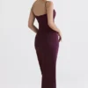 Lani Merlot Corset Maxi Dress Lani Merlot Corset Maxi Dress