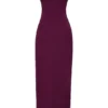Lani Merlot Corset Maxi Dress Lani Merlot Corset Maxi Dress