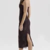 Larra Bitter Chocolate Lace Corset Midi Dress & Bolero Larra Bitter Chocolate Lace Corset Midi Dress & Bolero