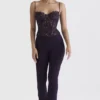 Laurel Night Shade High Waisted Trousers
